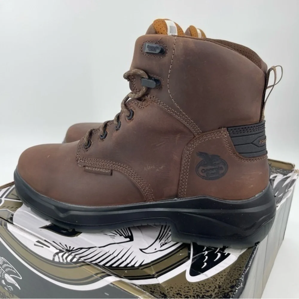 Georgia Men’s FLXpoint Ultra Waterproof Work Boot‎ Brown Size 10.5 Wide NWT